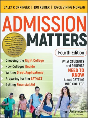 Admission Matters - ebook
